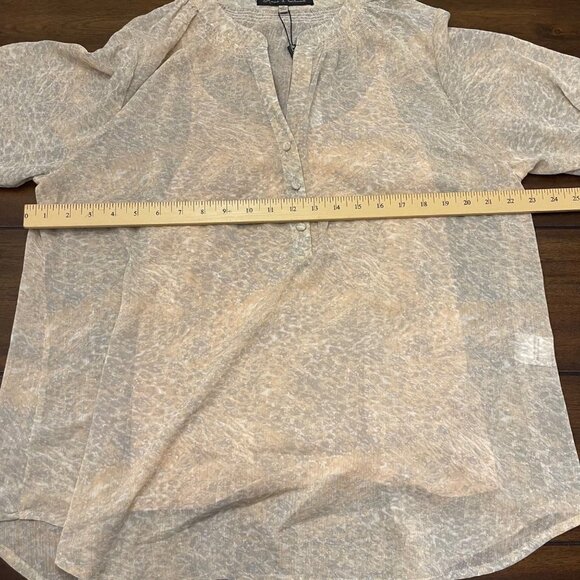 NWT Rose and Olive Women's Ice-Dye Blouse size 1X - Picture 6 of 14